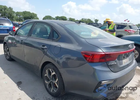 2019 Kia Forte Fe/Lx/Lxs from USA, damaged, VIN 3KPF24AD7KE027526
